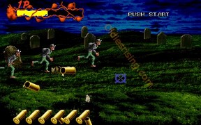 une photo d'Ã©cran de Zombie Raid sur Arcade